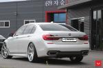 BMW 740Li xDrive on Vossen Wheels (CV7) 2017 года